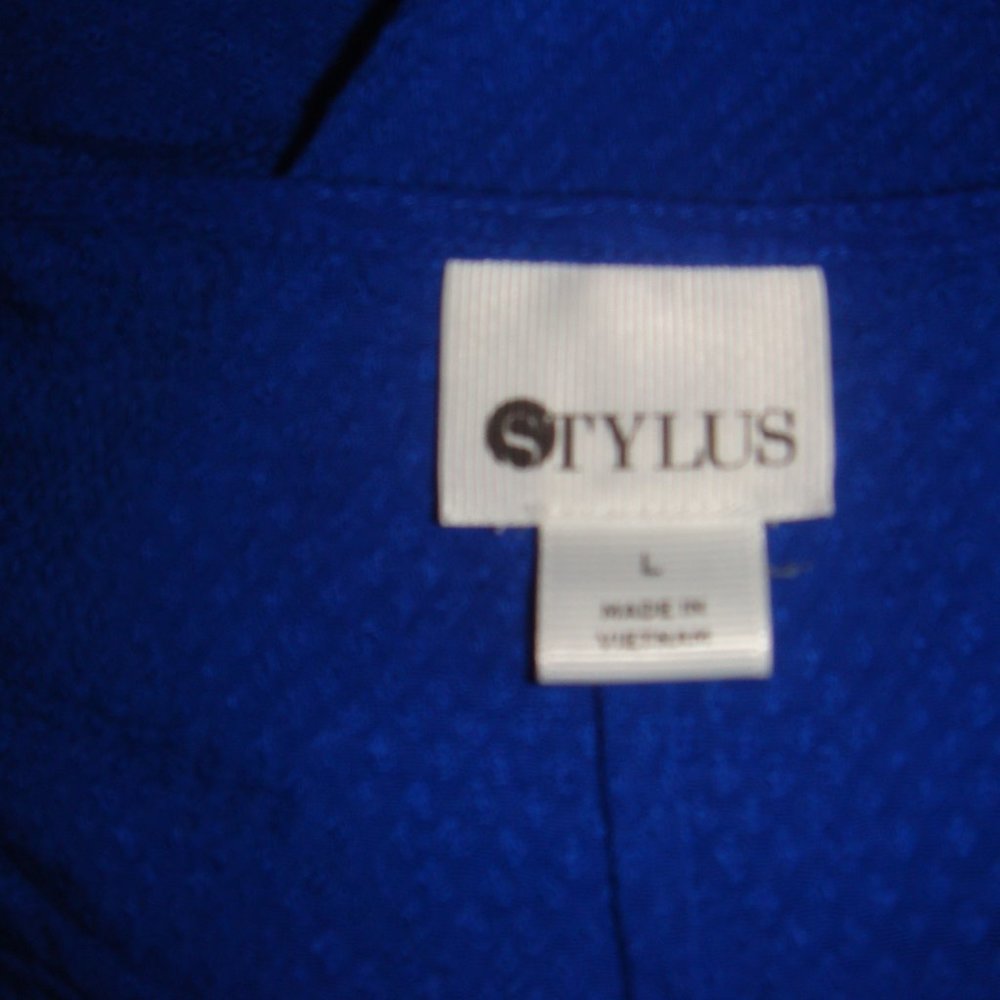 Stylus Ruffle Sleeve Top L - Picture 5 of 5